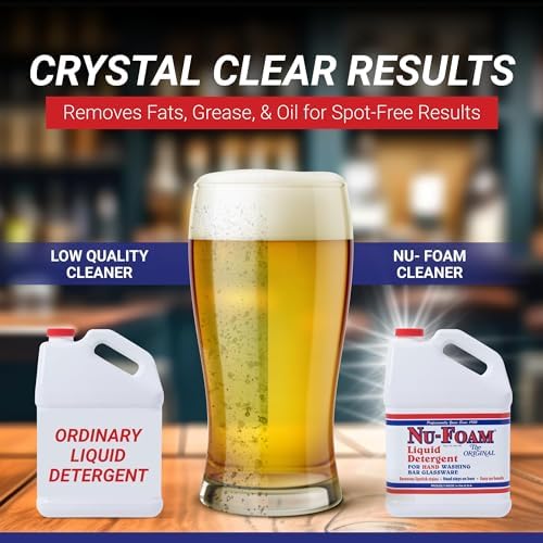 Liquid Detergent for Bar Glassware (256 Fl Oz)