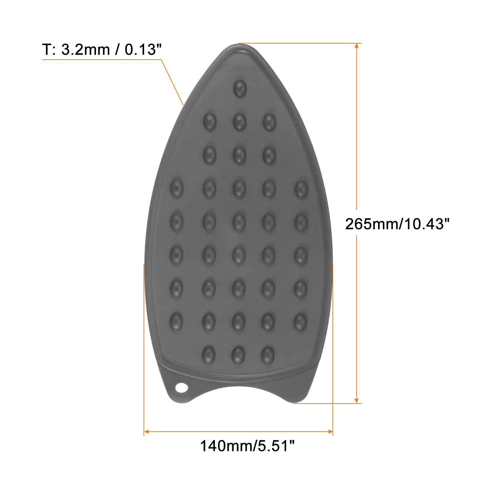 2pcs Silicone Iron Rest Pad