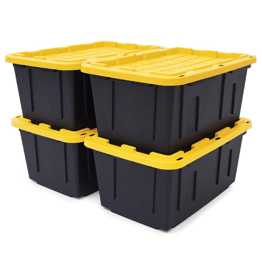 Heavy Duty 4 Tier Garage Storage Shelves + 4