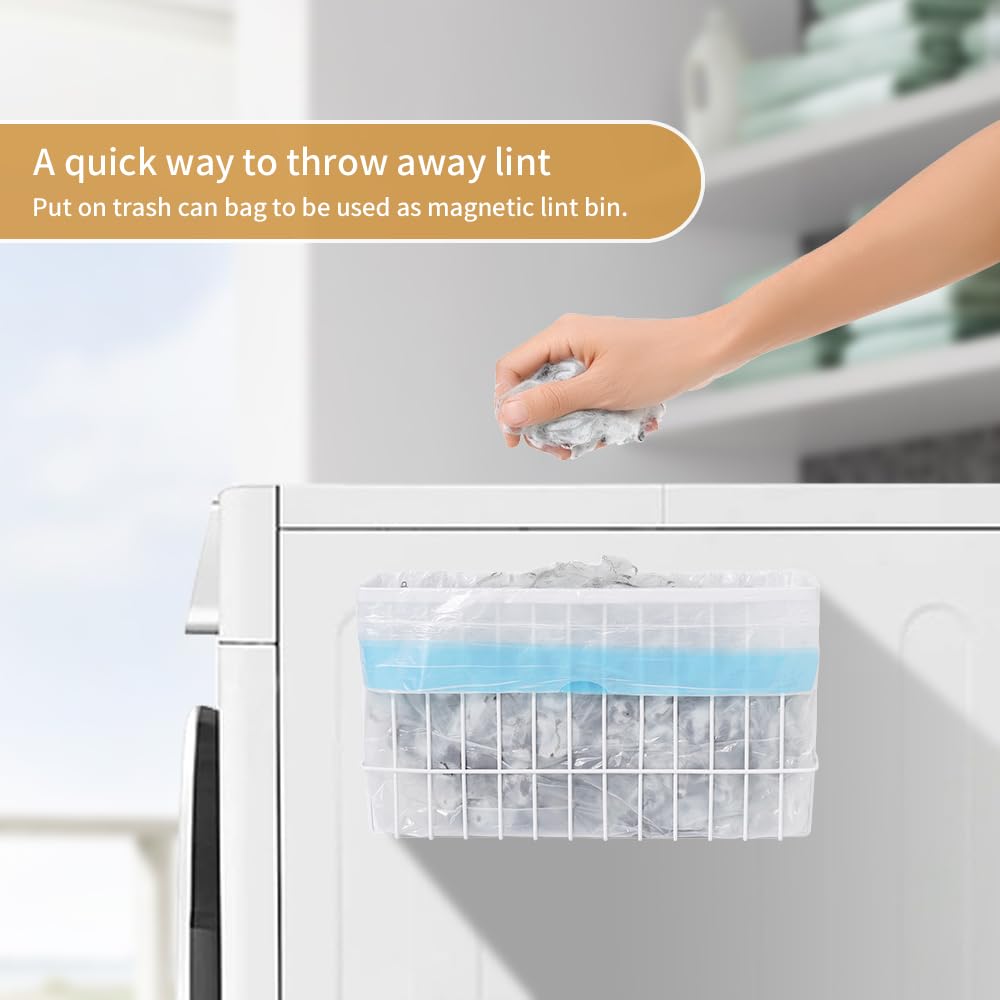 Magnetic Dryer Ball Holder for Laundry Room Organization