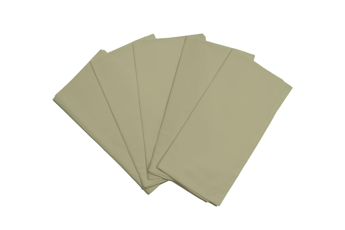 Sage Green Flour Sack Tea Towels (5 Count)