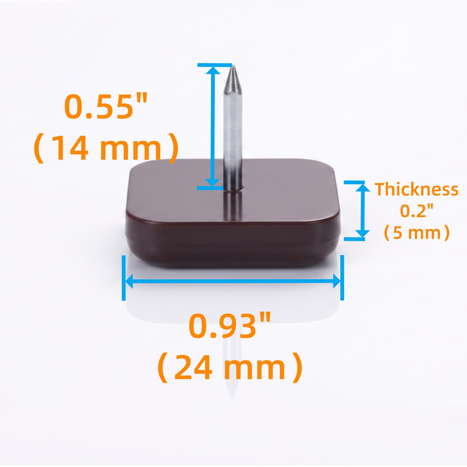 Furniture Glides Sliders (40 Count)