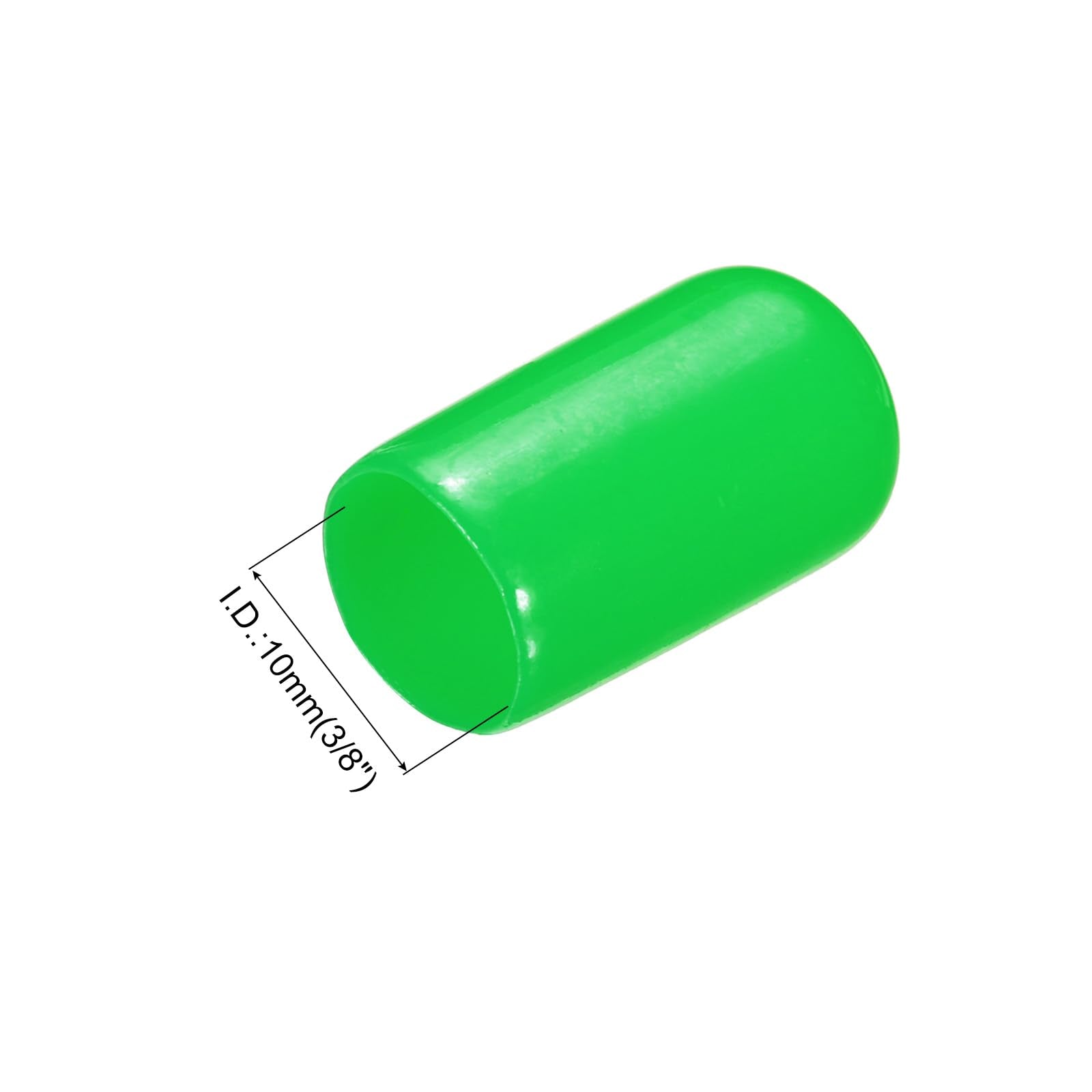 20pcs Rubber End Caps 10mm
