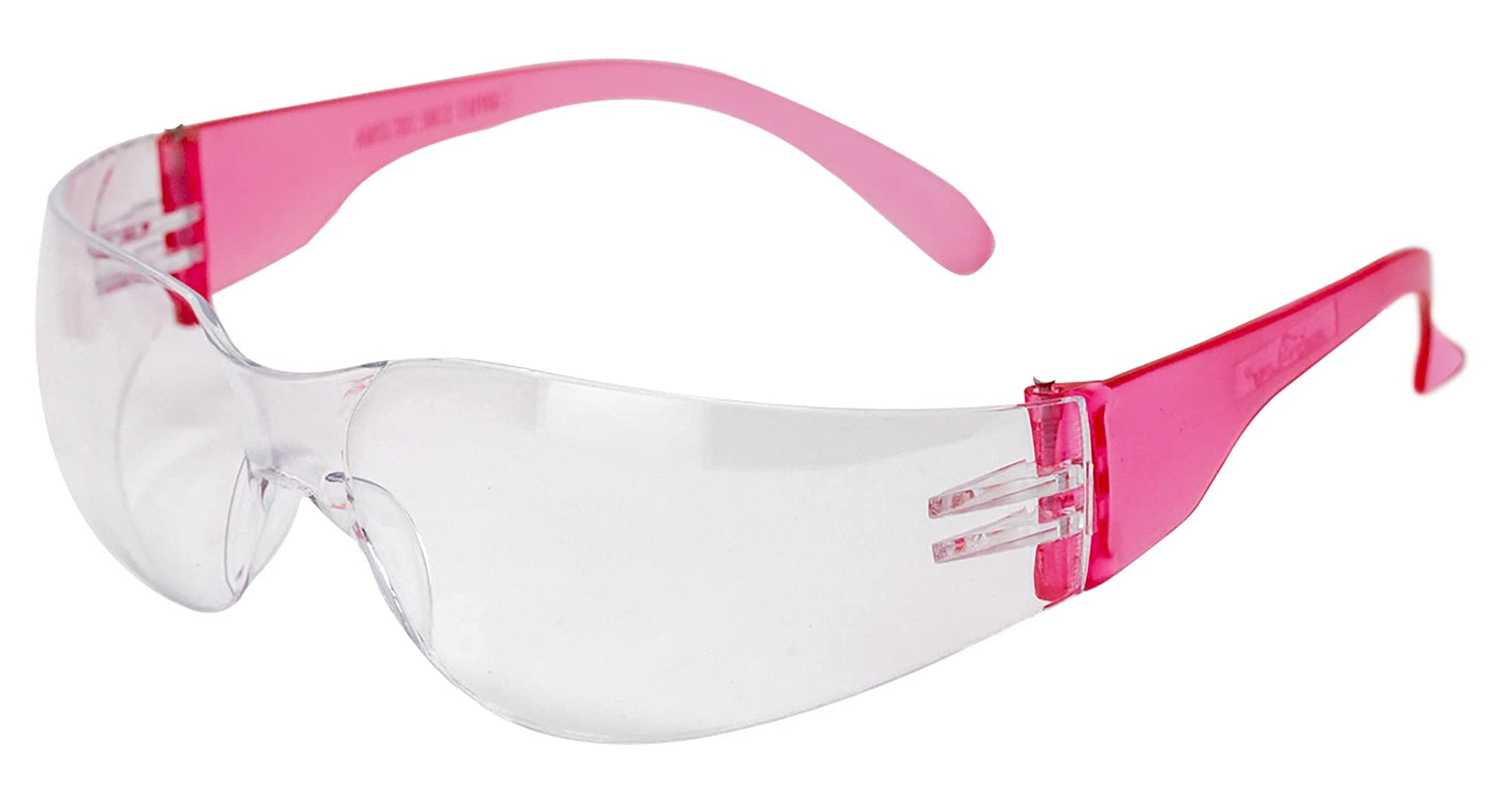 Clear Lens Pink Safety Glasses (144 Count)