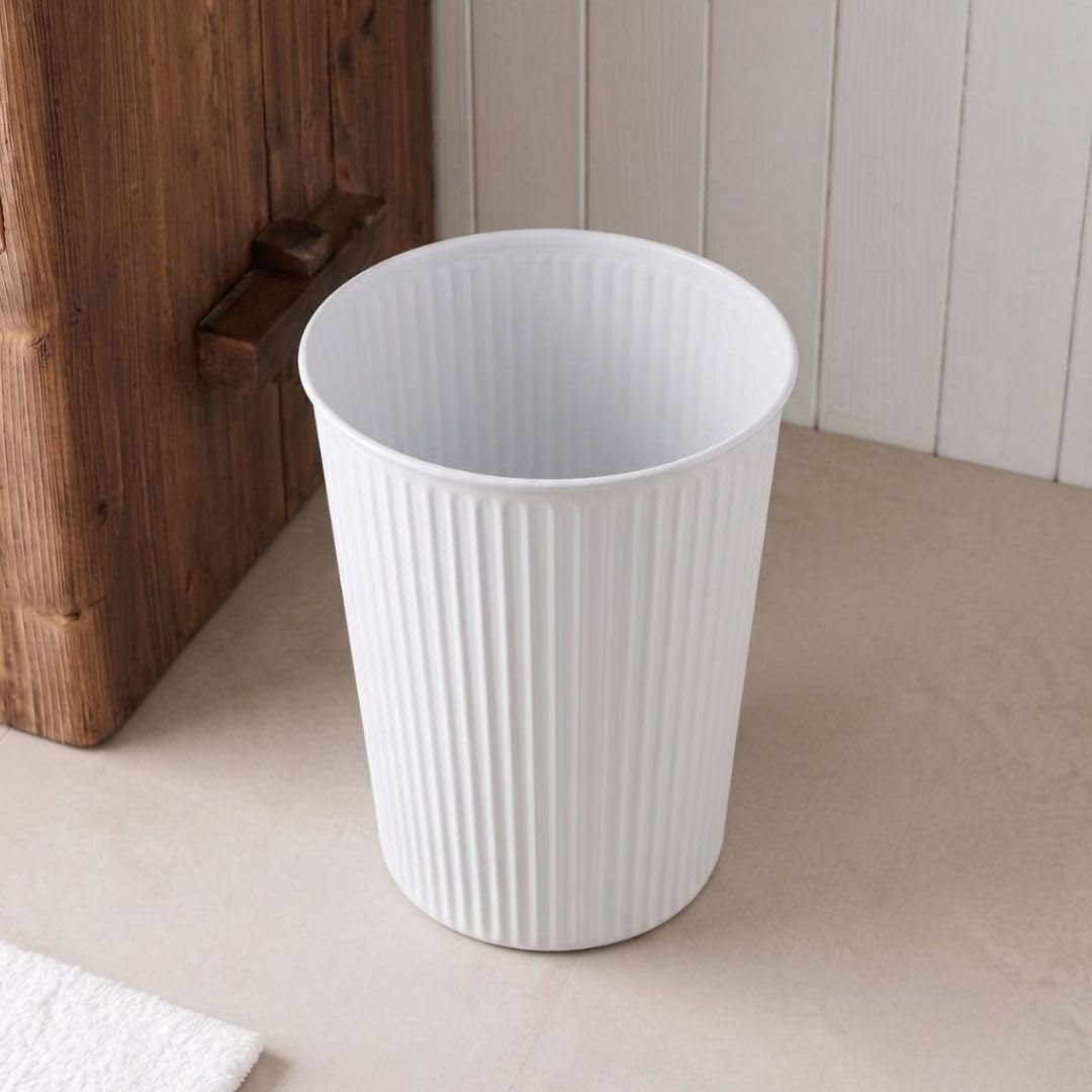 Metal Bathroom Trash Can