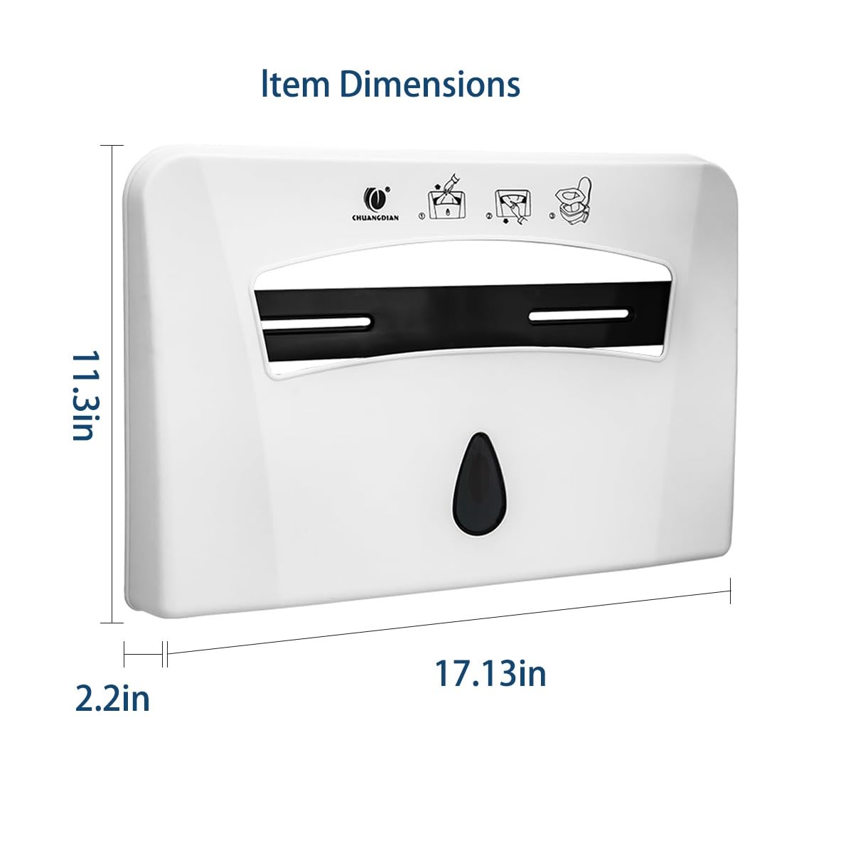 Toilet Seat Cover Dispenser (2 Count)