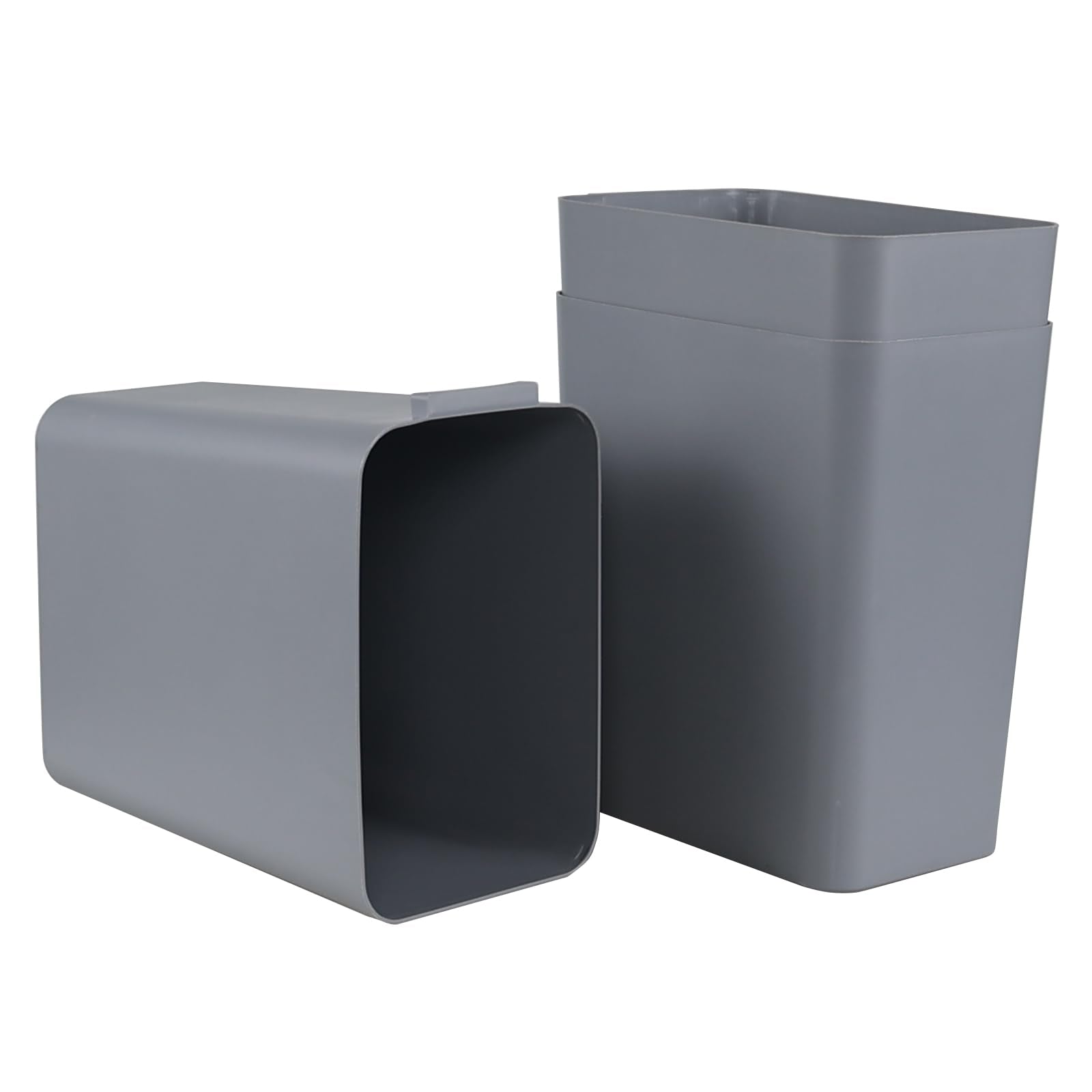 3 Pack 4.5 Gal Open Top Trash Cans (3 Count)
