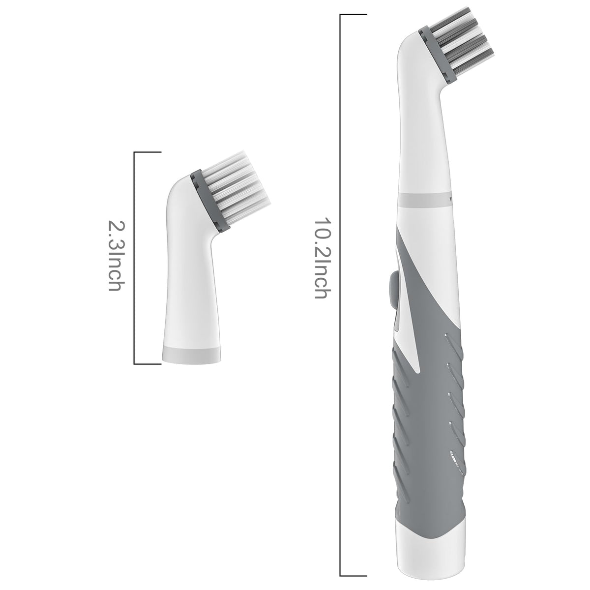 Electric Cleaning Brush with 4 in 1 Multiple Brush Heads