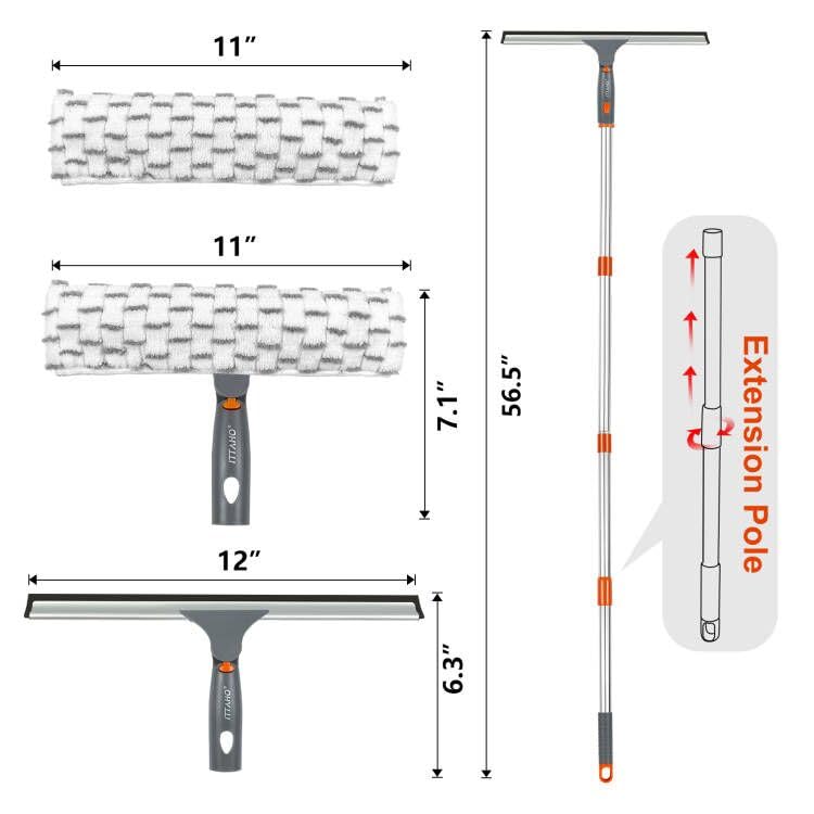 Squeegee for Window Cleaning (6 Count)