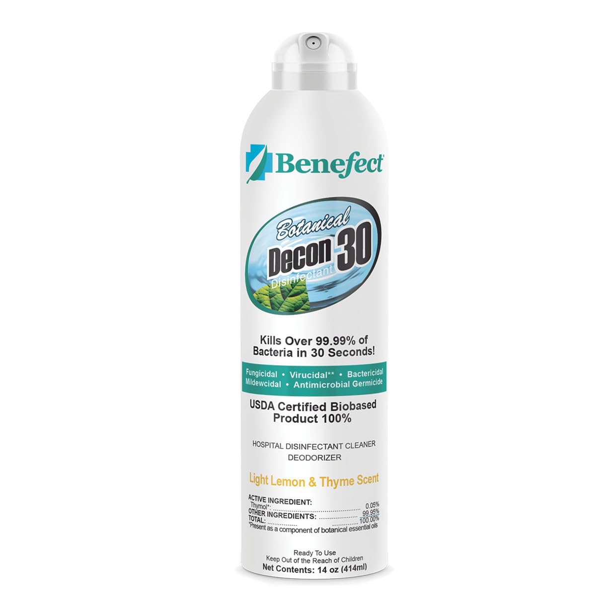 Botanical Decon 30 Disinfectant Cleaner (14 Fl Oz)