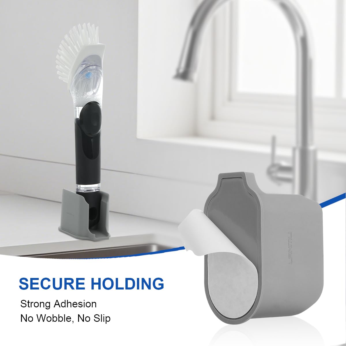 Dish Brush Holder Compatible with OXO Soap Dispensing Brush