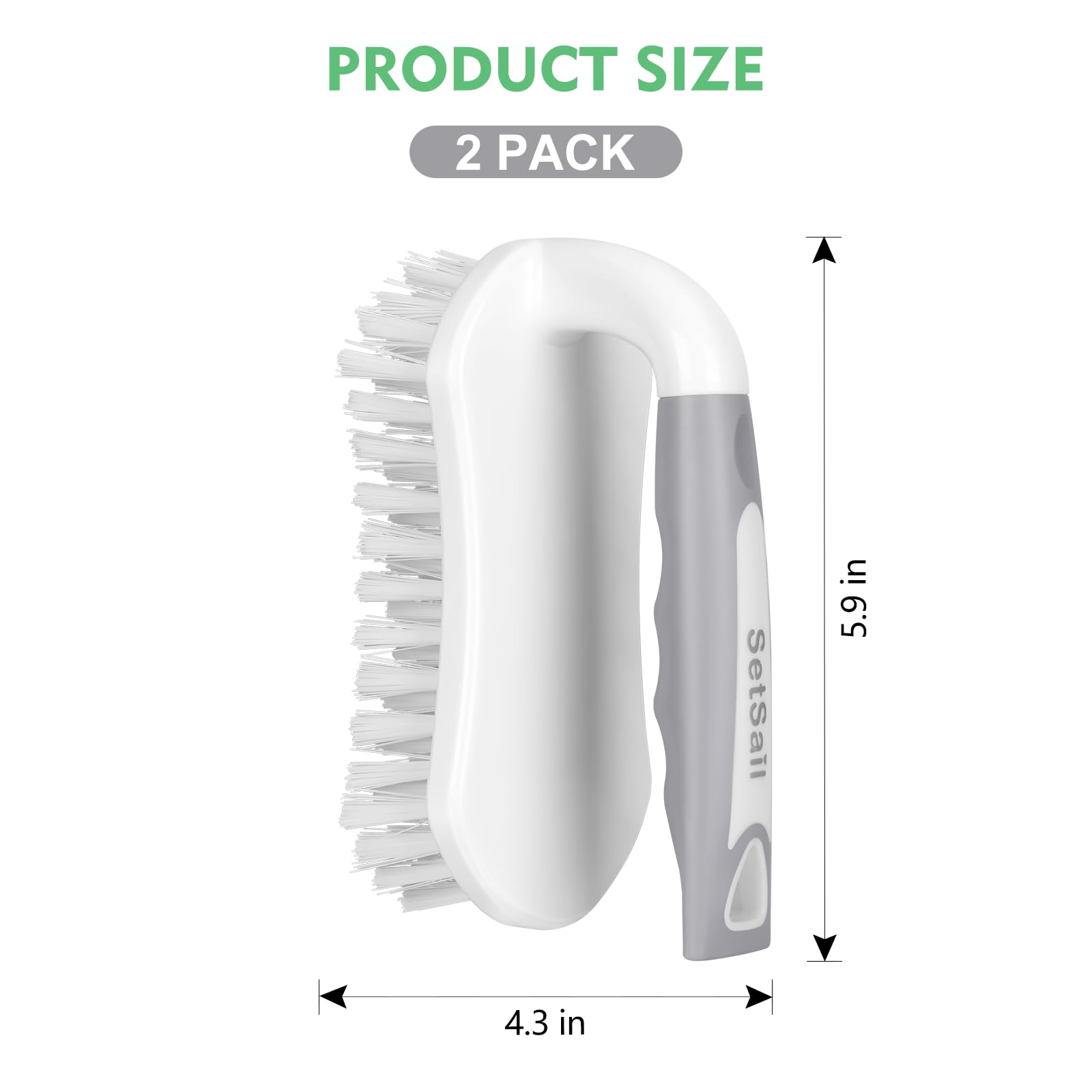 Scrub Brush Heavy (2 Count)