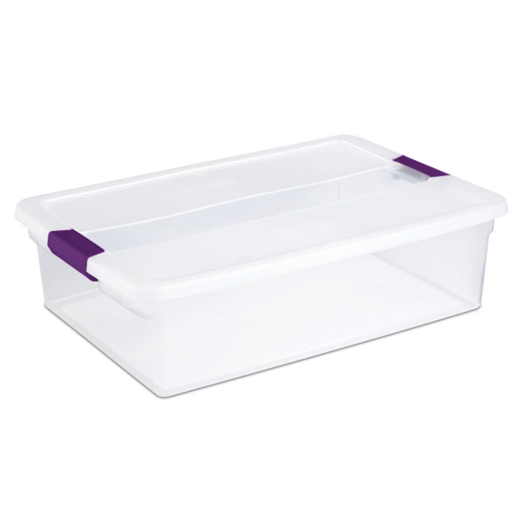 24 Pack 32 Quart ClearView Latch Box