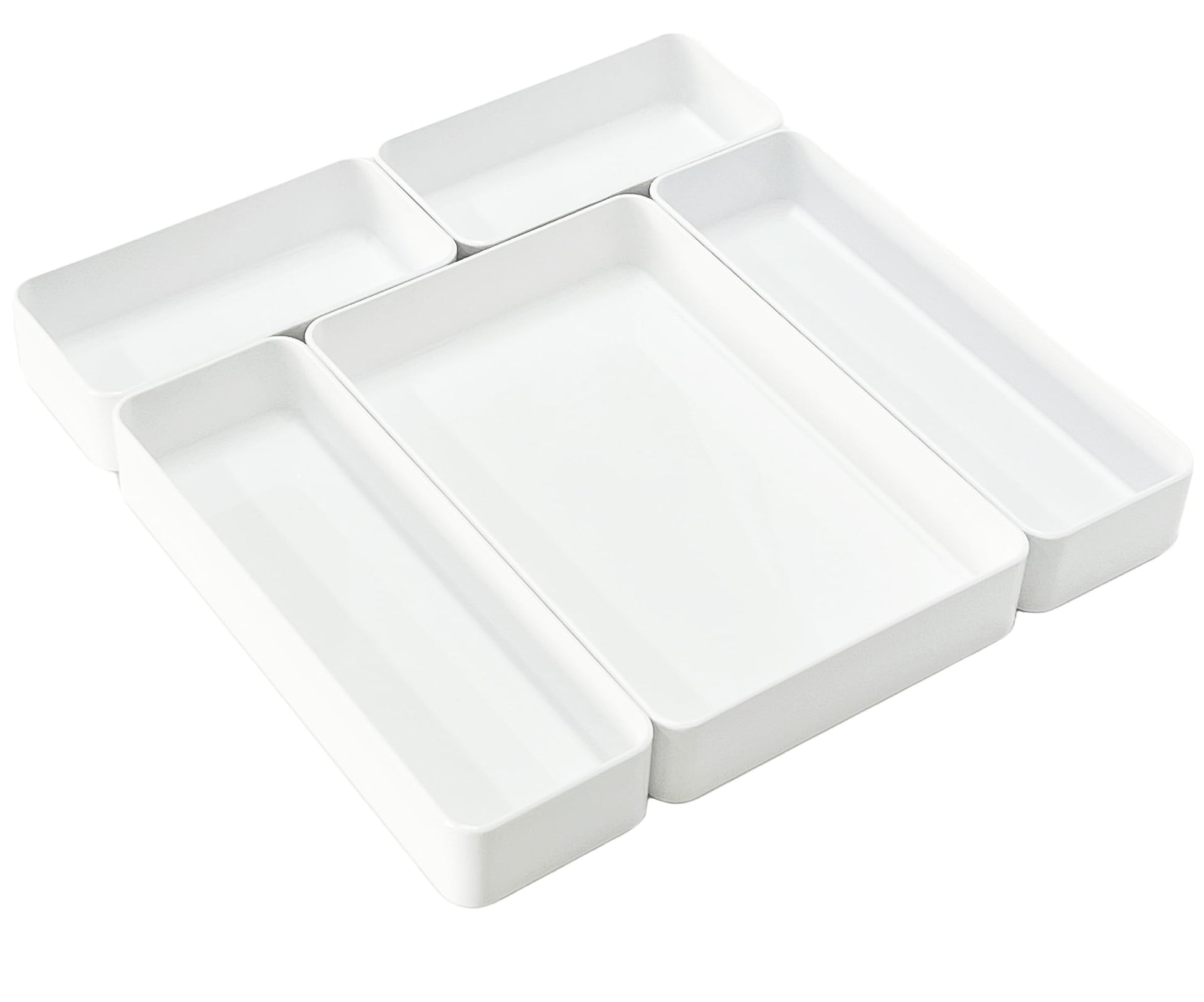 Plastic Drawer Organizers Set