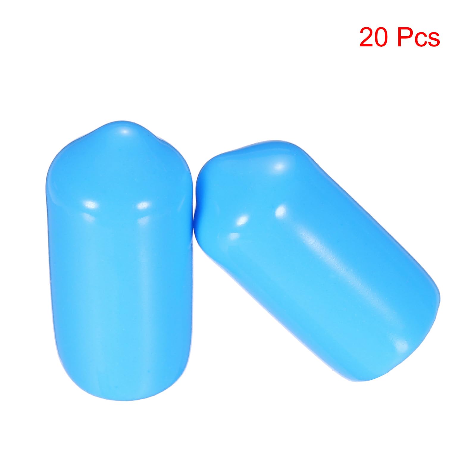 20pcs Rubber End Caps 8mm