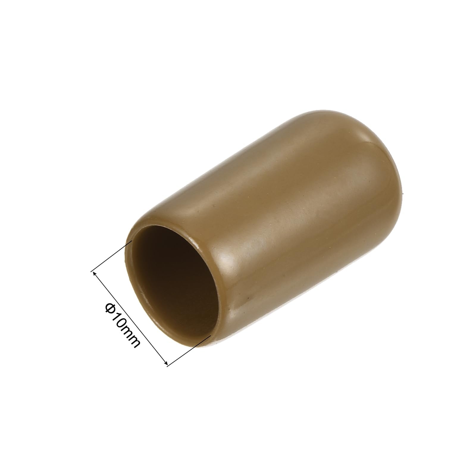 20pcs Rubber End Caps 10mm
