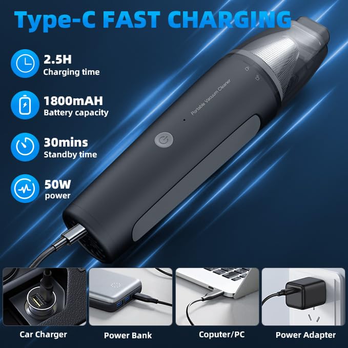 Cordless Handheld Vacuum Cleaner