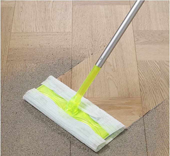 Disposable Mop Cloth Dry Sweeping Pad for Floor Mop Sweeping Cloths Multi Surface Refills (180 Count)