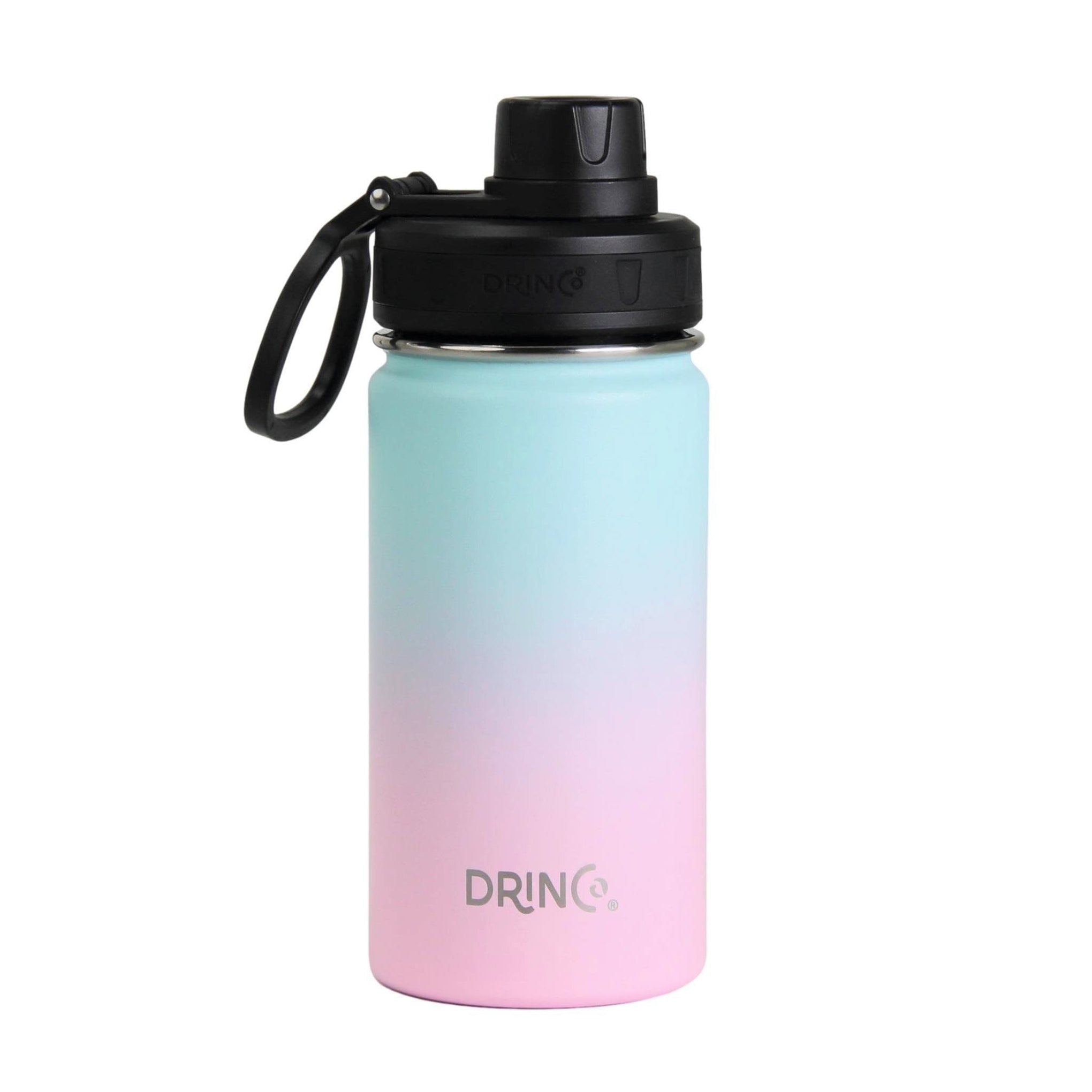 Stainless Steel Water Bottle Spout Lid Vacuum Insulated Double Wall Water Bottle Wide Mouth