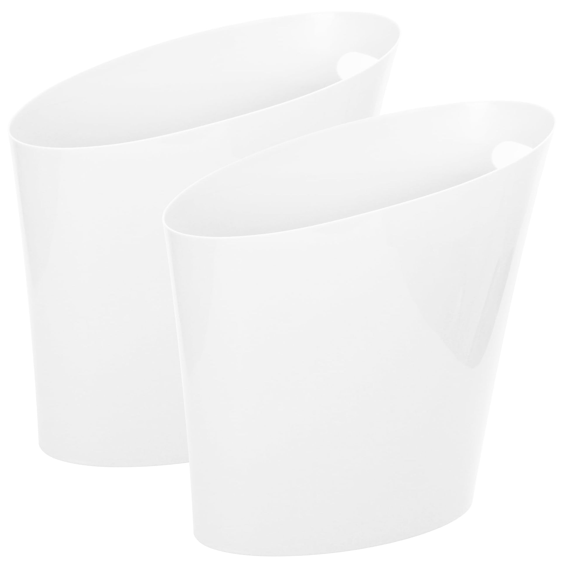 2 Gallon Slim Trash Can (2 Count)