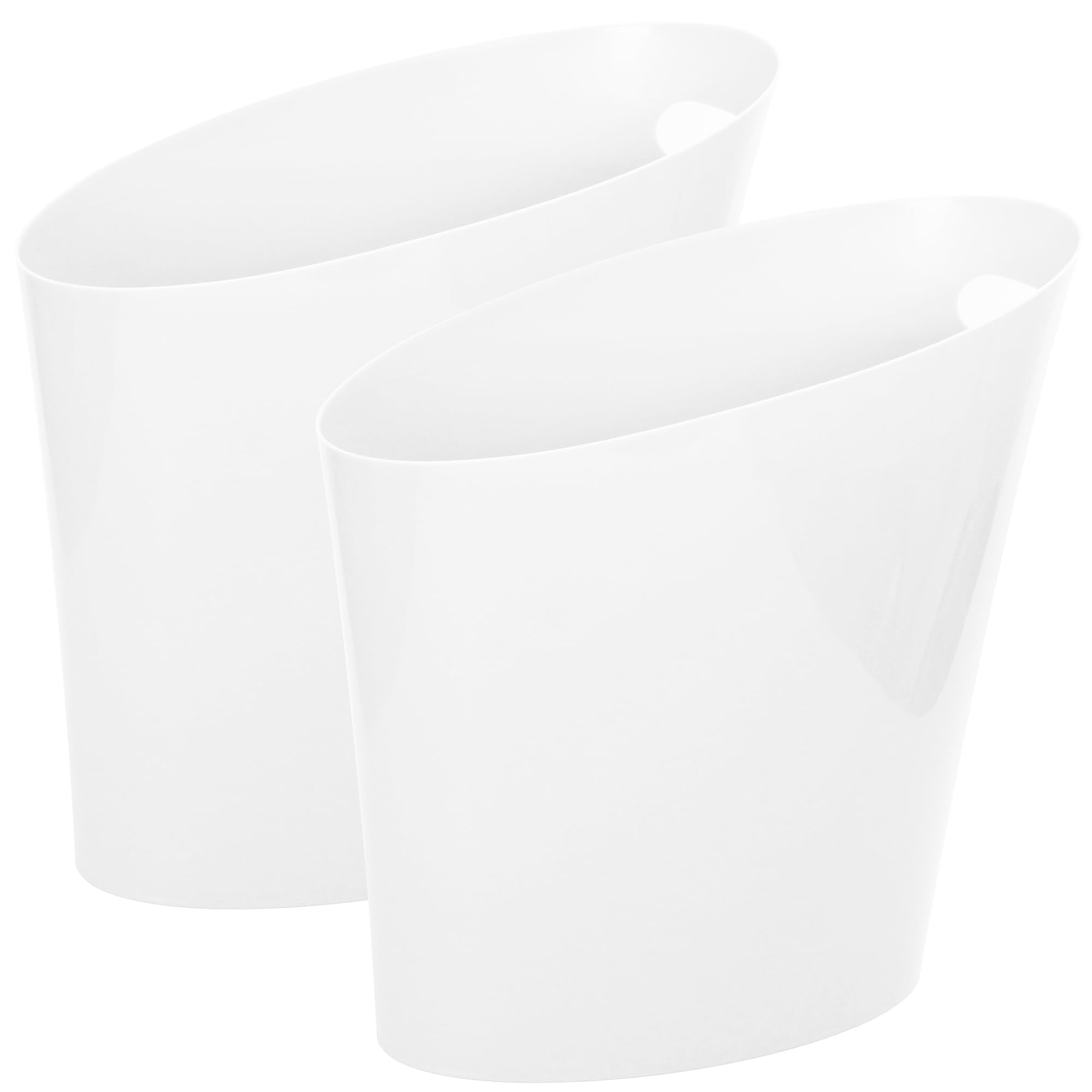 2 Gallon Slim Trash Can (2 Count)