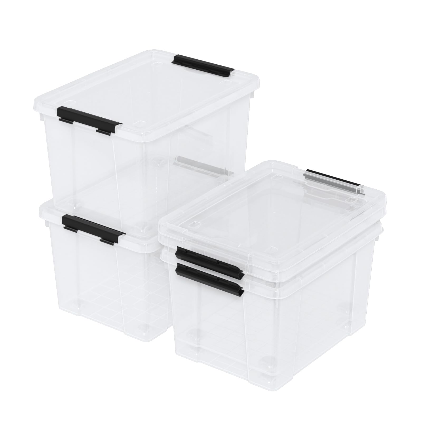 22 Qt Latching Storage Box (4 Count)