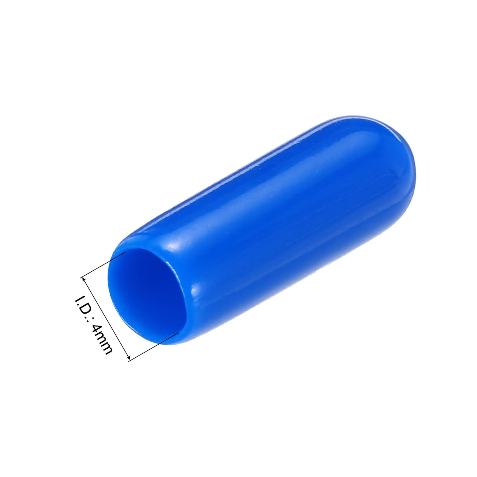 20pcs Rubber End Caps 4mm