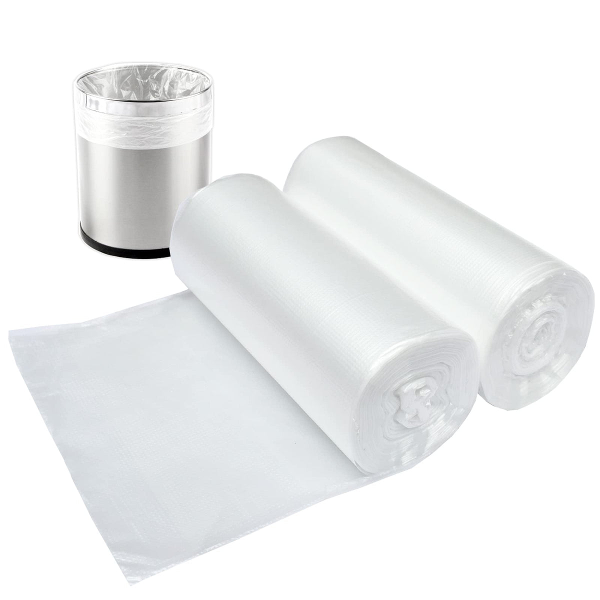 2 Gallon Small Plastic Trash Bags (100 Count)