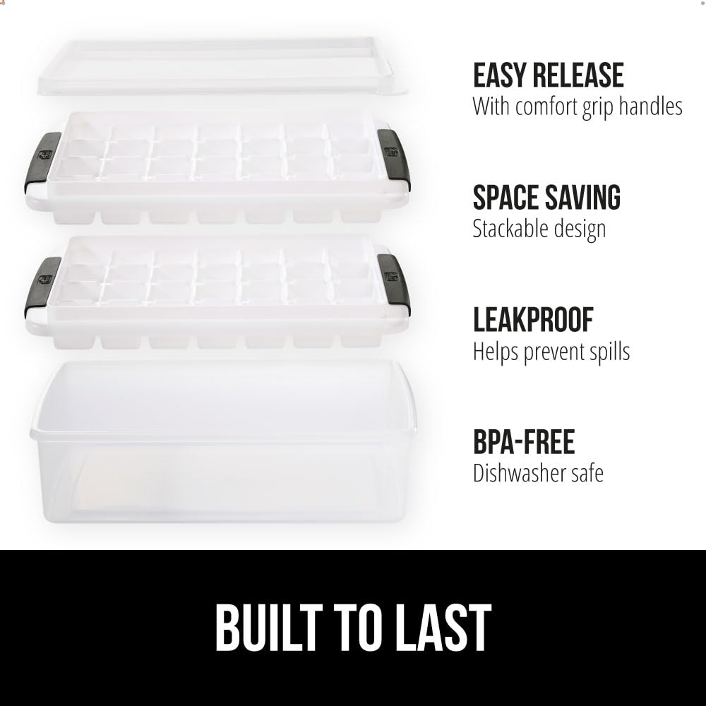 BPA Free Easy Release Ice Cube Tray for Freezer