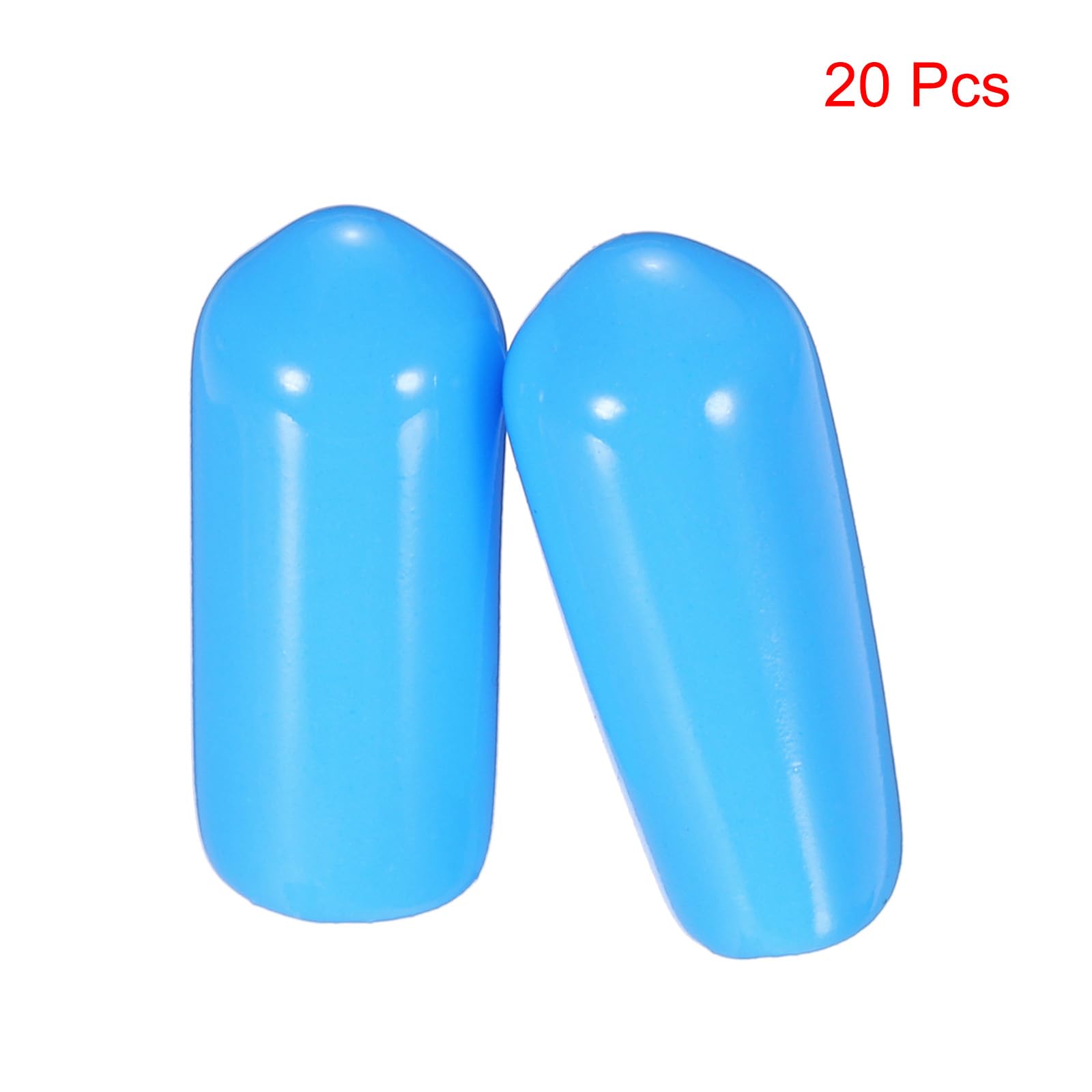 20pcs Rubber End Caps 6mm