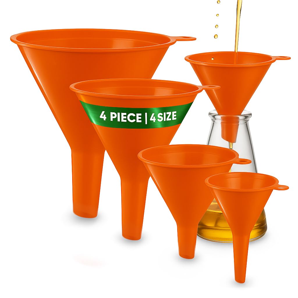 Oil Funnel Set (4 Count)