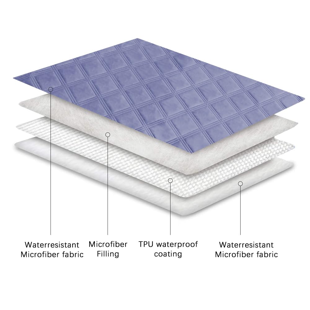 Waterproof Dog Bed Cover Pet Blanket with Anti