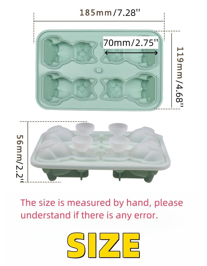 Cute 3D Cat Ice Mold