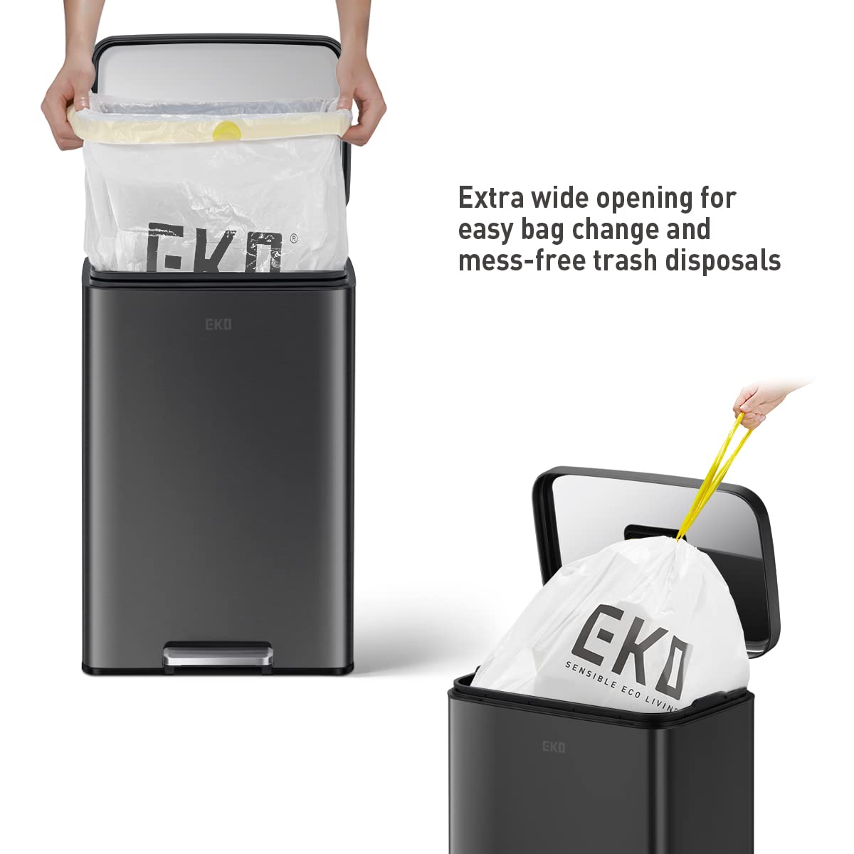 Madison Matte Black Stainless Steel 13.2 Gal