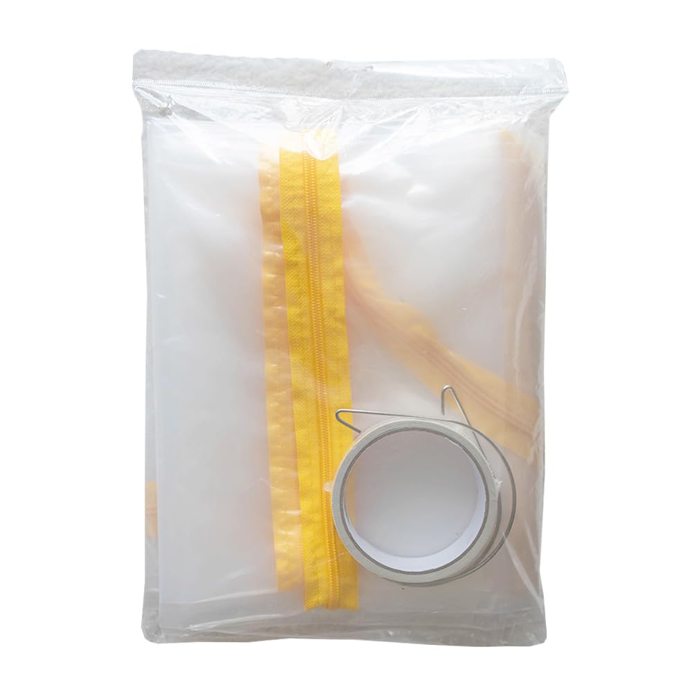 Zipper Door Dust Barrier with U