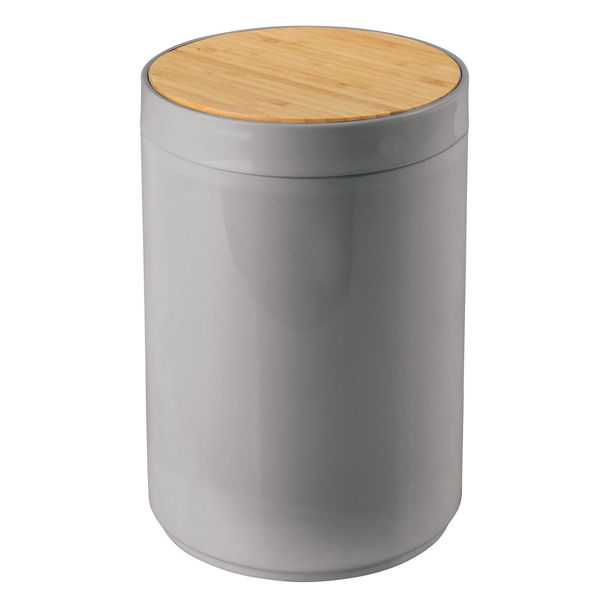 Plastic Round Trash Can Small Wastebasket