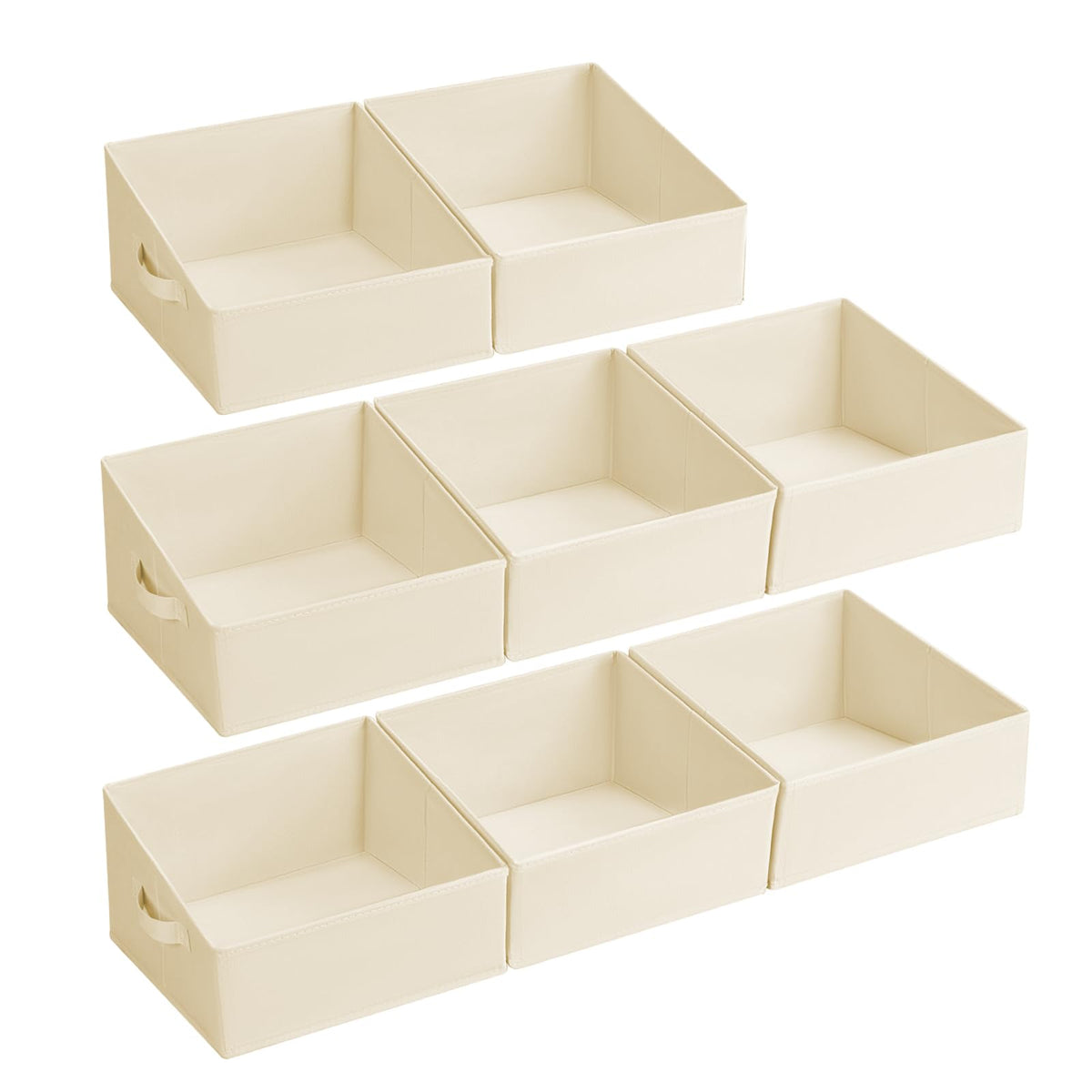 Closet Storage Bins 8 Pack (8 Count)