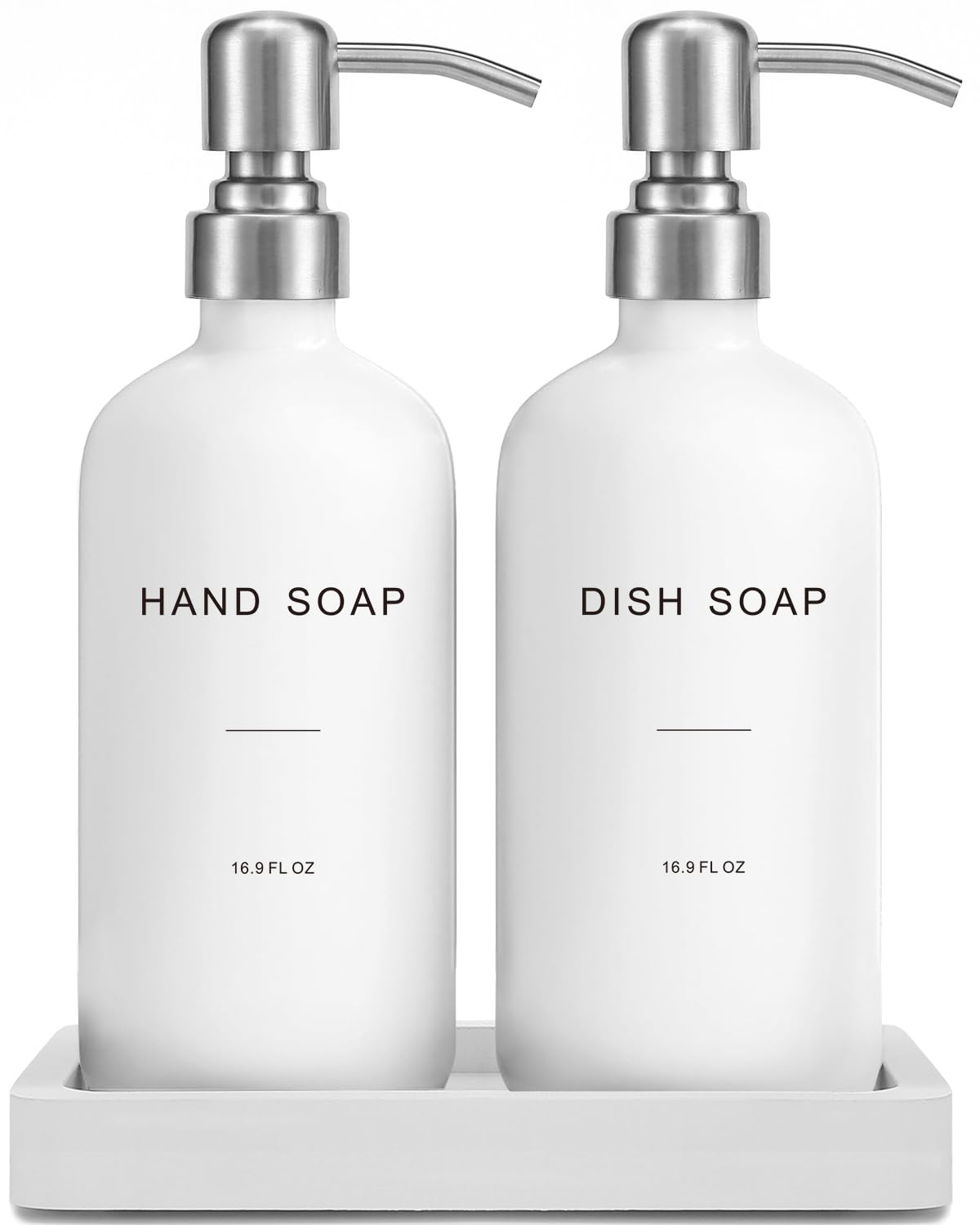 White Soap Dispenser for Kitchen Sink