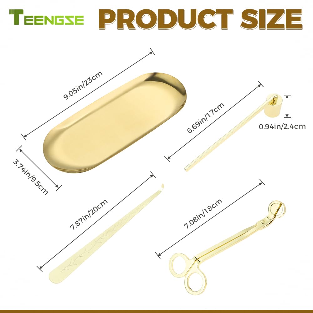 4 in 1 Candle Tool Set