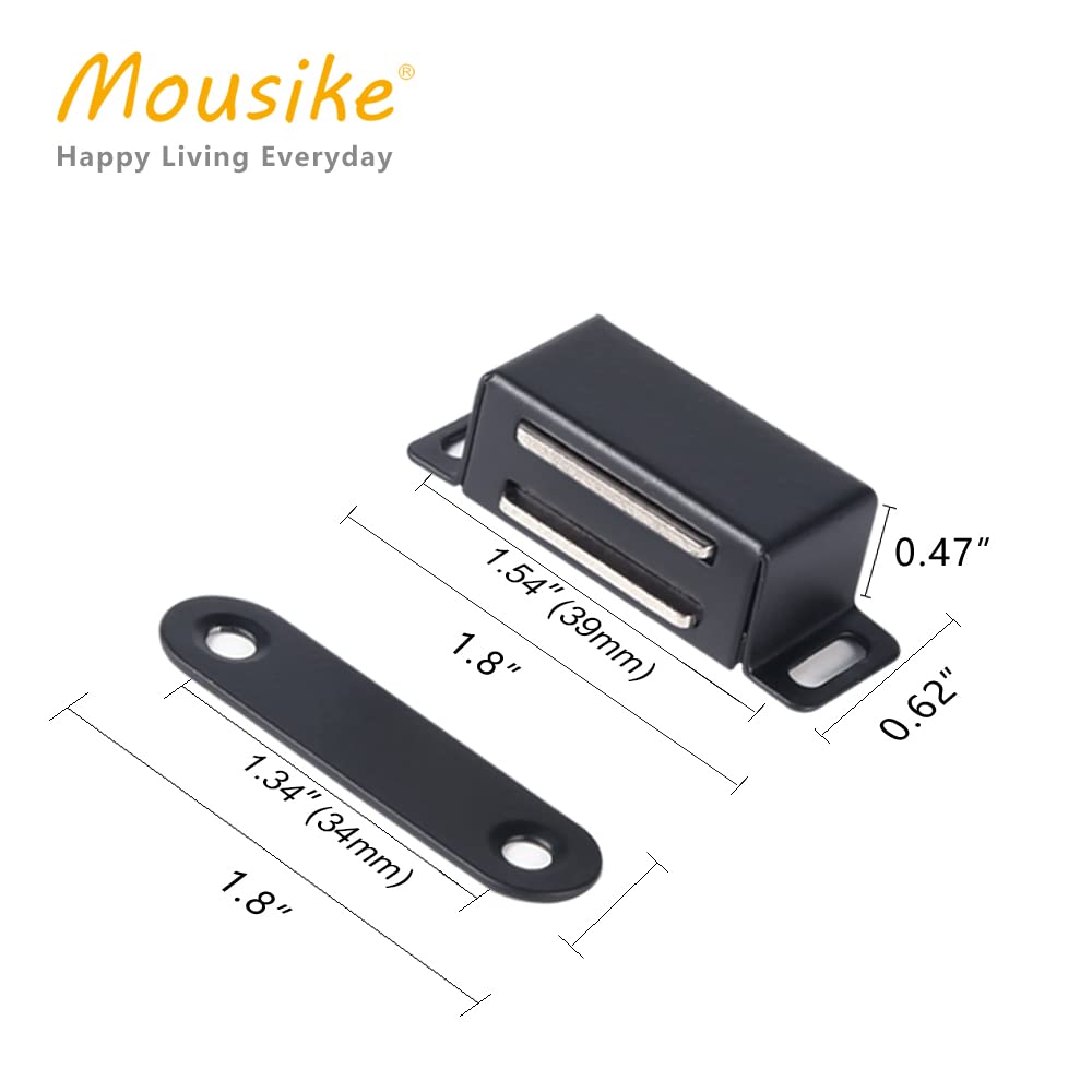 Cabinet Magnets Magnetic Door Catch Stainless Steel Door Magnet for Kitchen Bathroom Cupboard Wardrobe Closet Closures Cabinet Door Drawer Latch 20 lbs (8 Count)