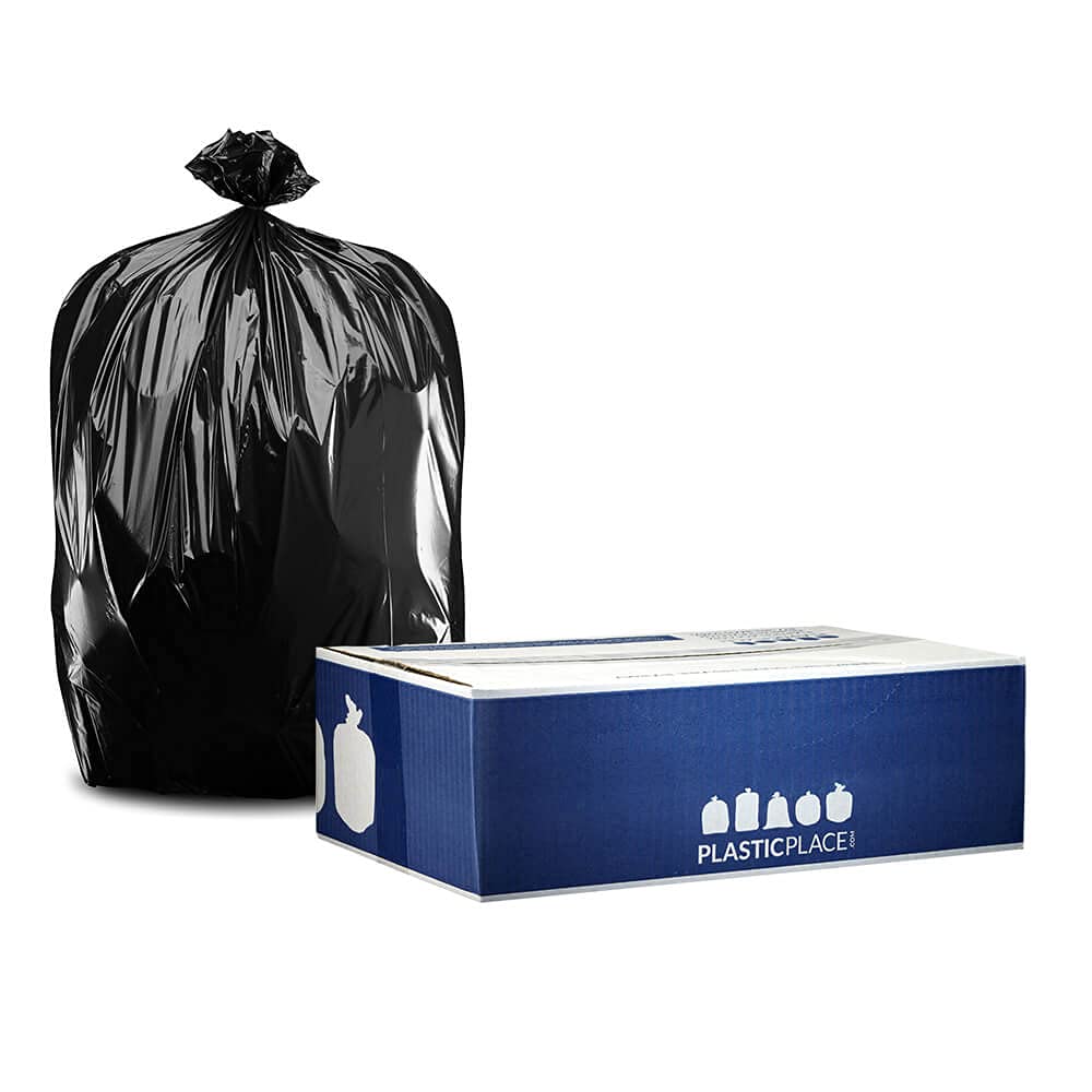 40 45 Gallon Trash Bags On Rolls 1.2 Mil (100 Count)