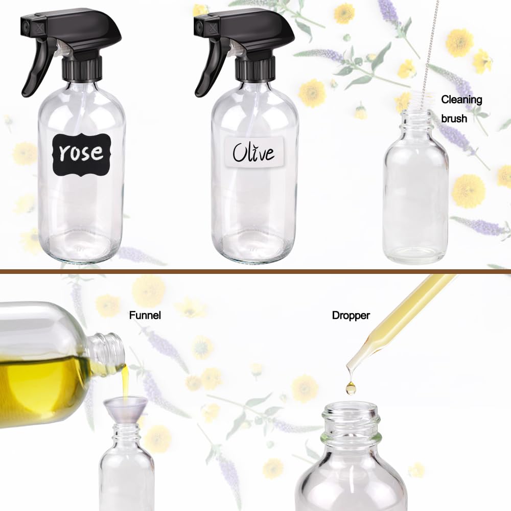 Glass Spray Bottle Kit×10