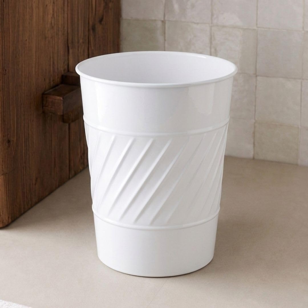 Metal Bathroom Trash Can