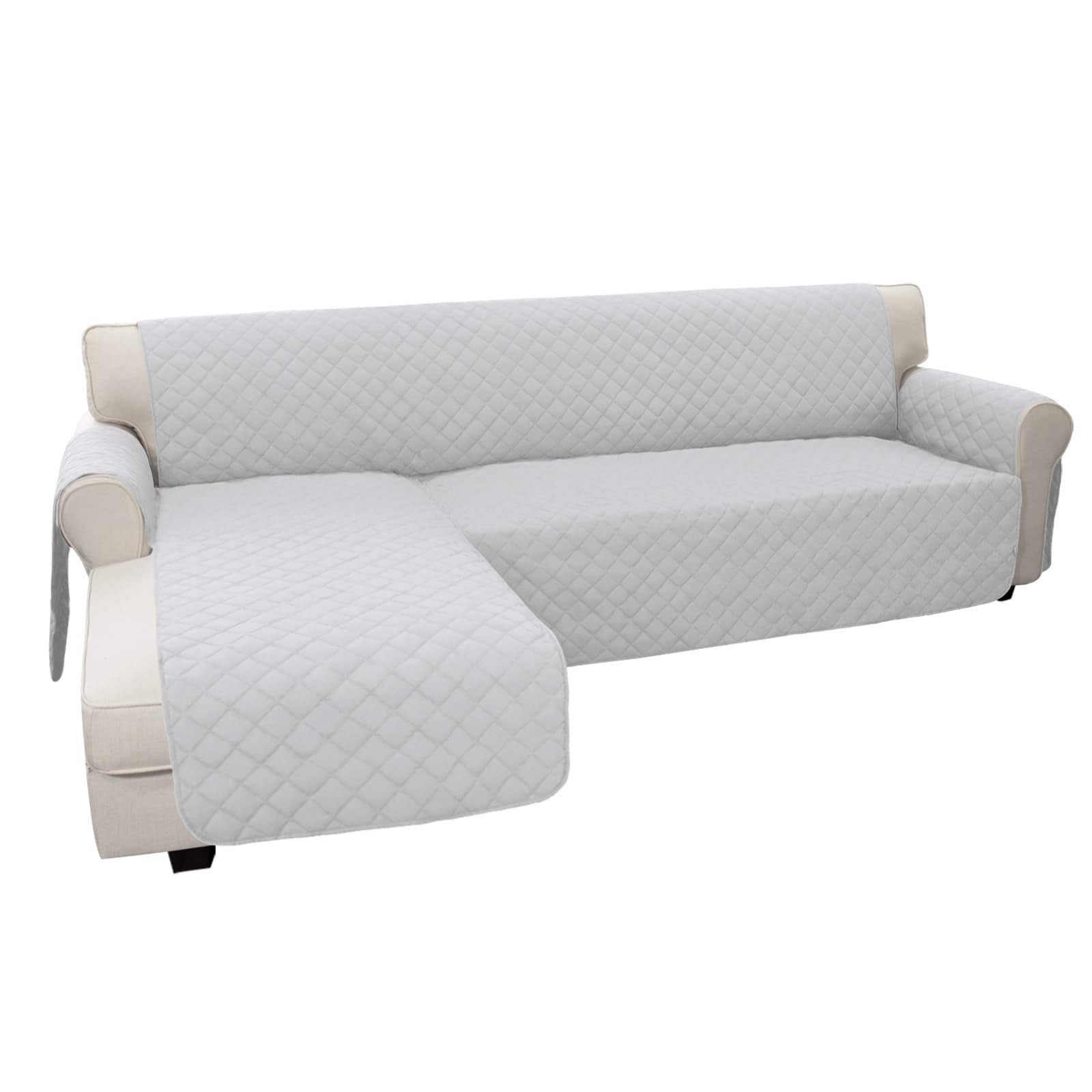 Sofa Slipcover L Shape Sofa Cover Sectional Couch Cover Furniture Protector Mat for Pets Dog Cat