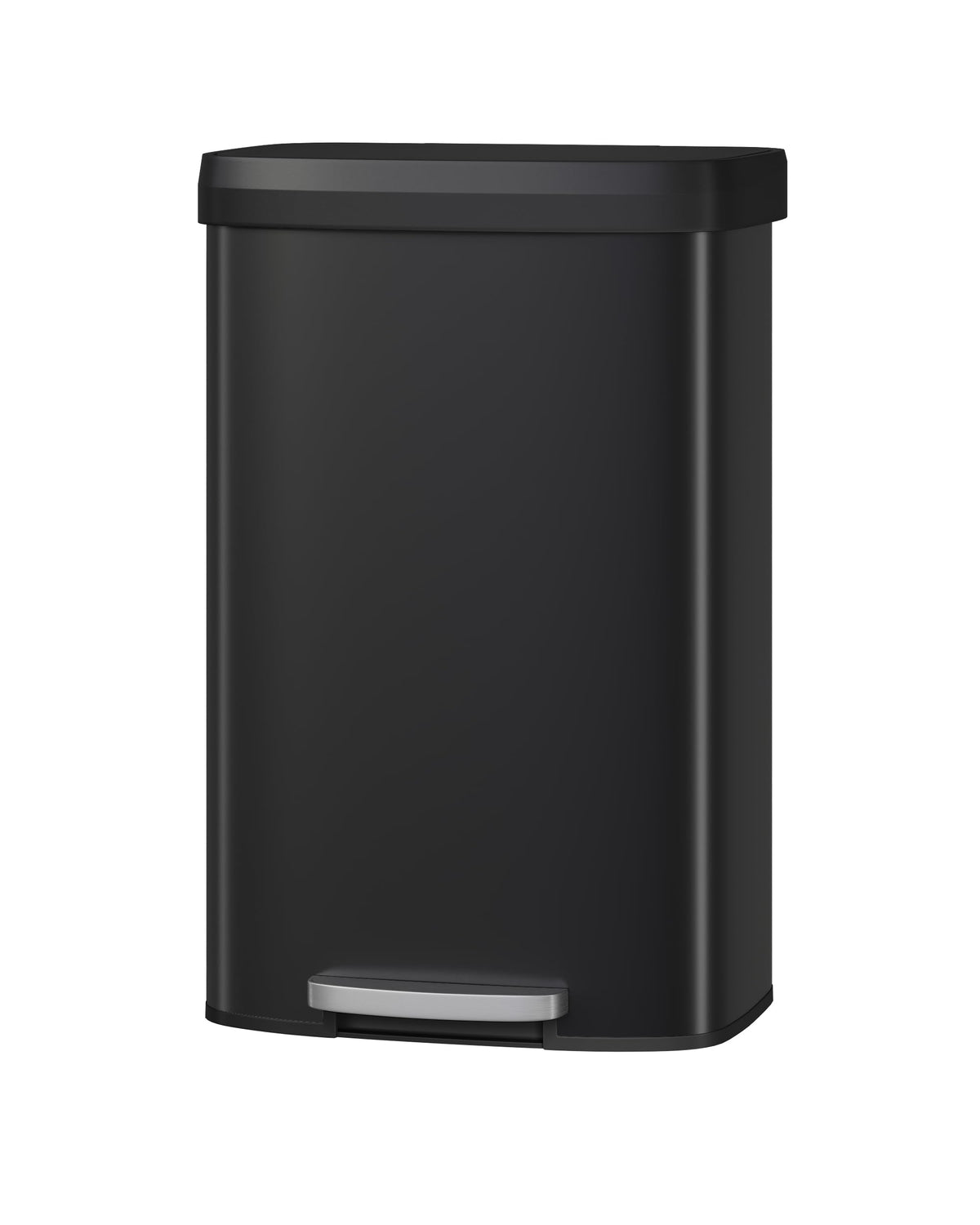 21 gal 80 L Metal Trash Can with Lid