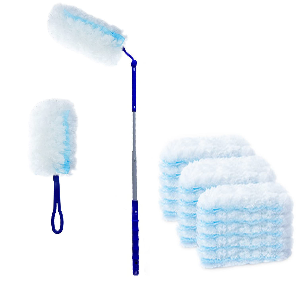 360 Degree Dusters Multi Surface Duster Refills Kit Extender Handle