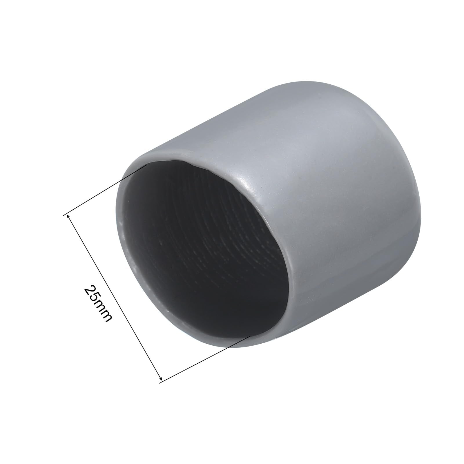 20pcs Rubber End Caps 25mm