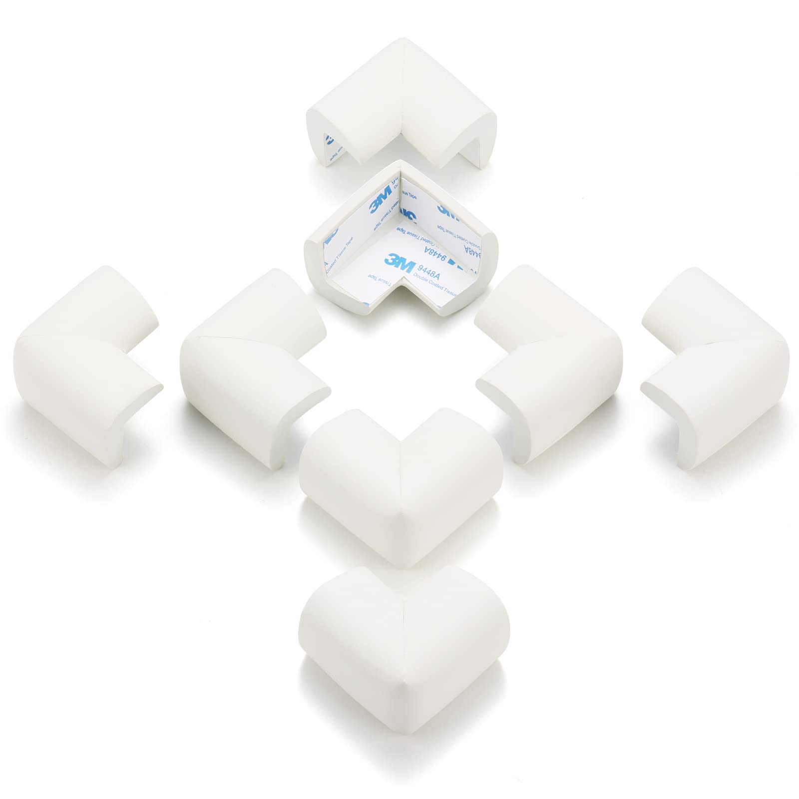 8 Pack Soft Corner Protector Baby Proofing Edge and Corner Guards