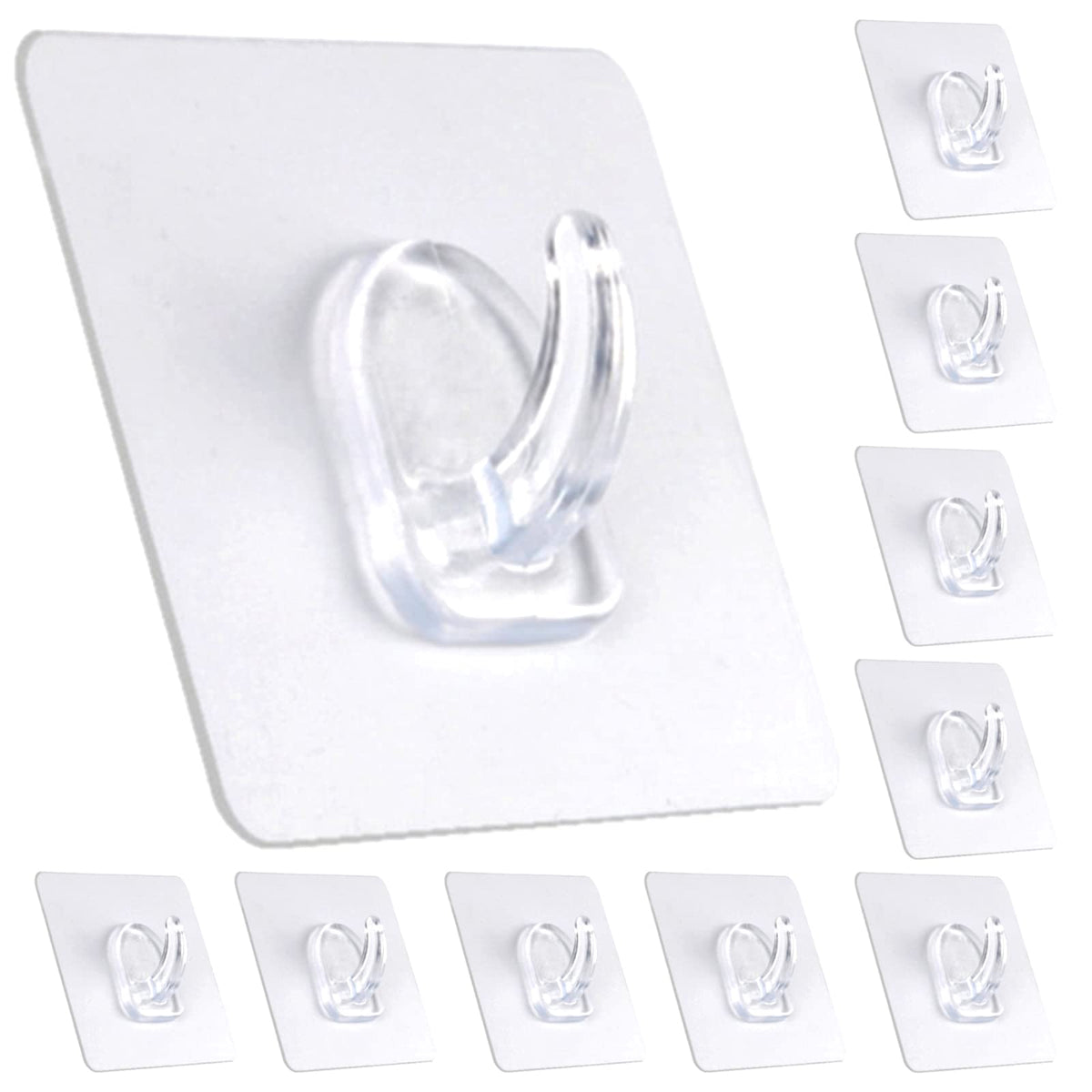 Adhesive Hooks (10 Count)