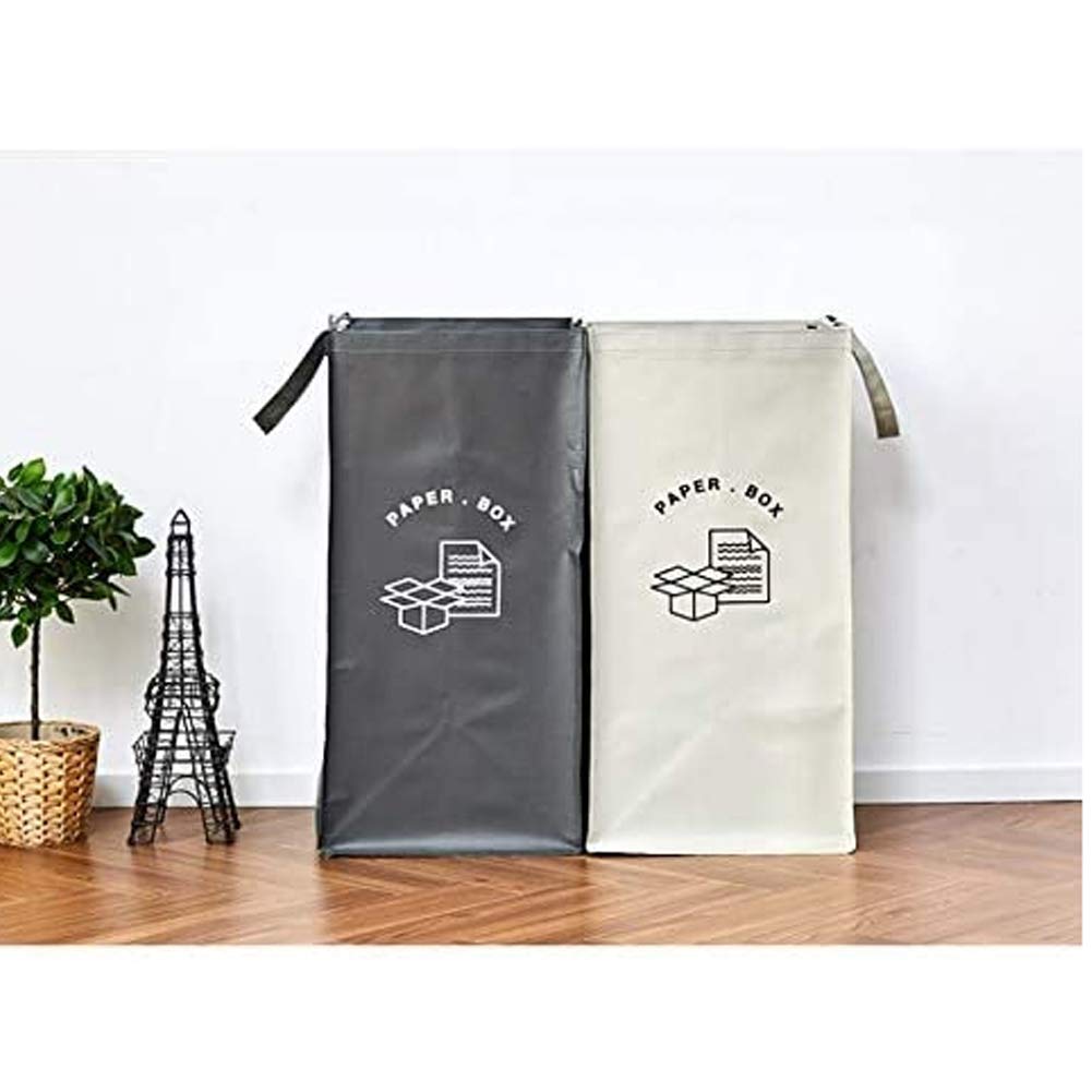 Separate Recycling Waste Bin Bags for Kitchen Home Recycle Garbage Trash Sorting Bins Organizer Waterproof Baskets Compartment Container (2 Count)